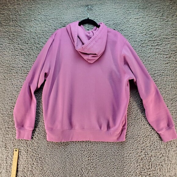 Fila Shirt Womens XXL Purple Hoodie Sweatshirt Cotton Polyester Blend - Picture 7 of 8